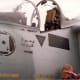 Nose art on a USMC AV-8B. It flew 61 Operation Desert Storm missions.