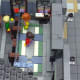 LEGO Creator Brick Bank Modular Building | The first floor.