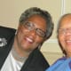 Walker's loving and spiritually encouraging mother Susie, on the right. She was there for me as I dealt with my concussion. His sister Ocie, continues to encourage and lovingly support her brother through this horrible disease.