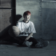 Suga playing basketball.