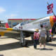 A P-51 Mustang at the Andrews Air Force Base, Joint Service Open House, May, 2012.