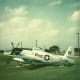 A P-51 at Lackland AFB, TX painted as then Colonel John C. Meyer's Mustang, circa 1972.