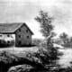 Painting - Expedition of the Donner Party and its Tragic Fate, Samuel Brannan's Store at Fort Sutter