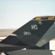 Nighthawk tail section, Andrews AFB, May 1997.