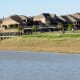 Subdivision abuts one portion of the park to the front.