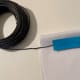 With right sides out use a homemade casing or bias tape to create a channel near the top. This can be for decoration or to retro-fit an already finished mask that won't stay up.