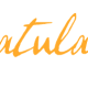Free congratulations golden clip art