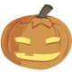 Carved Jack-o-lantern