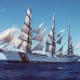 Tall sailing ships: The USCG Eagle barque, photographed off Puerto Rico in 1998 I Credit: Public domain