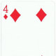 4 of diamonds