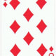 8 of diamonds clip art