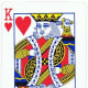 king of hearts playing cards clip art