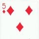 5 of diamonds