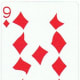 9 of diamonds