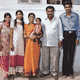 Jyoti with her parents and family