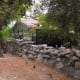 Example of property line wall.