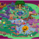 JumpStart Overworld Map. This was taken during October.