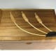Canary wood and Australian Black wood, top inlay