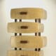 Curly Maple and rosewood 4-tier