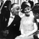 Jackie Kennedy wearing gloves