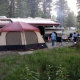 Our campsite.