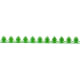 The ribbon-like Wstega (FSTENG-gah) design has eight repeats and comes from the Rawa and Opoczno regions of Poland. This design may be in a single color (such as this example) or multicolored.