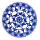 This is an example of a Gwiazda (GVYA-zdah) design with 16 repeats. The basic single-color Gwiazda design is known as Kurpie style because it is the traditional design from that region of Poland.