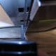 Top view of the microwave pin and slot.