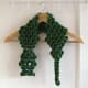 A warm scarf perfect for kids! This is the scarf that started my crocodile-stitch headache.