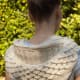 The crocodile stitch makes this hooded cowl lovely.