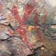 Nanabozho pictograph, Mazinaw Rock, Bon Echo Provincial Park, Ontario, Canada