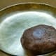 Ragi Mudde, the most popular form of finger millet consumption in Karnataka state of India