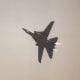 An F-14 during a flight demonstration.