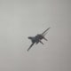 An F-14 during a flight demonstration.