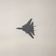 An F-14 during a flight demonstration.