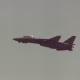 An F-14 during a flight demonstration.