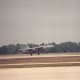An F-14 taking off for an aerial demonstration, Andrews AFB, MD.