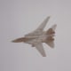 An F-14 during a flight demonstration.