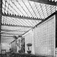 The same system used to light a salesroom inside a hollow sidewalk; prism wall is on the right