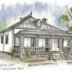 Langenhoven's house called "Arbeidsgenot" (The Pleasure of Work) in the town of Oudtshoorn. Image from http://www.cjlangenhoven.co.za/