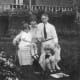 The Berton family at home in Dawson in the 1920s. That's young Pierre on the ground with the Prince Valiant haircut. The photo is from volume one of his autobiography, Starting Out.
