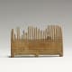 Wooden comb from the same era.