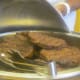 During the family reunion, delectable barbeque was served on Saturday which consisted of hamburgers, pulled pork, baked beans and a variety of deserts.