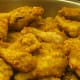 Southern fried chicken was part of the menu for Sunday.