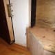 Scrap plywood glued in place ready for decorating