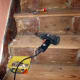 Heat Gun used to remove any remaining paint that will come off