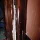 Split wood in door frame to be patched up