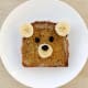Peanut Butter and Banana Sandwich Bear