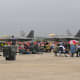 USAF F-22s at the Andrews AFB Open House, 2009.