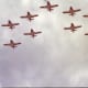 Canadian Snowbirds performing at Andrews AFB.